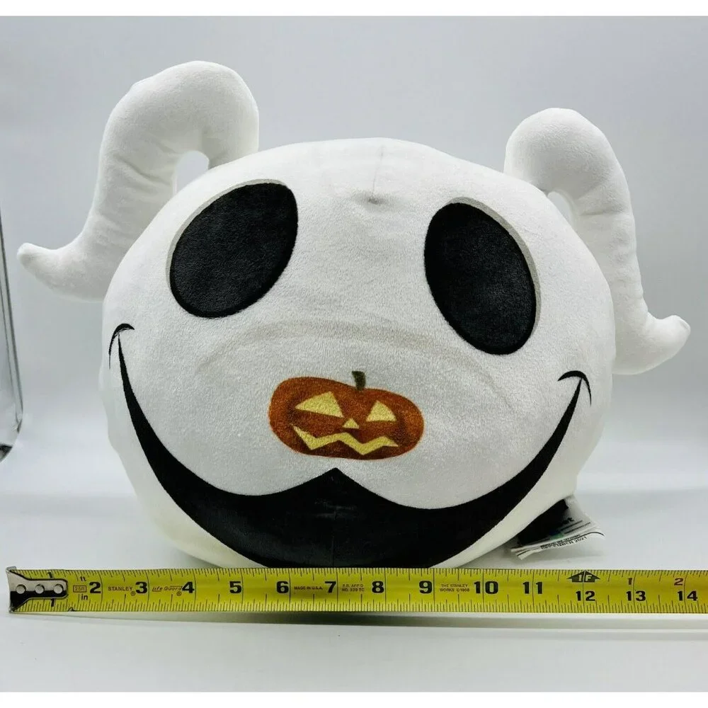 Nightmare Before Christmas Zero Cloud Pillow Plush‎ Pumpkin Nose Tim Burton